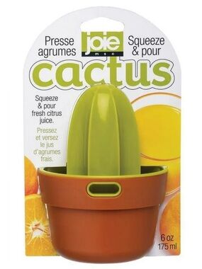 Joie Cactus Citrus Juicer - Lime Green & Terracotta